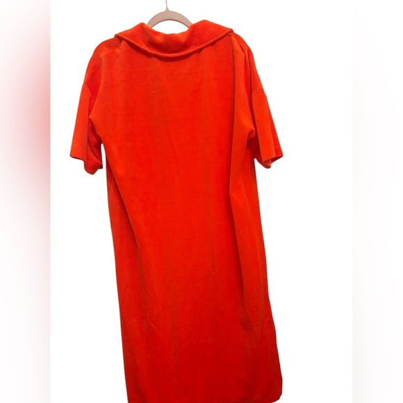 Vero Moda Bright Orange Midi Dress - Picture 3 of 5